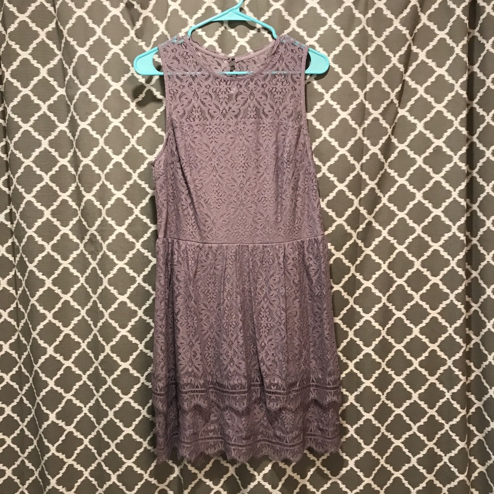 Light purple lace sleeveless dress - target NWT